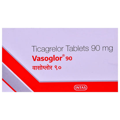 Vasoglor 90MG - Strip of 10 Tablets