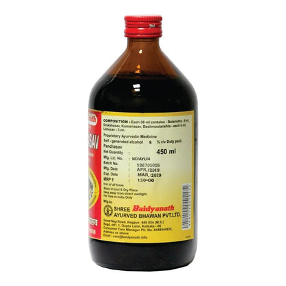Baidyanath Panchasav Healthy Digestion Improves Appetite-450ML