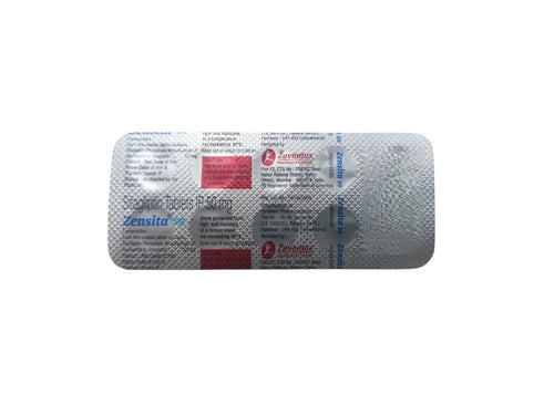 Zensita 50 -Strip of 10 Tablets