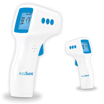 AccuSure HS Non Contact Infrared Thermometer- Digital Thermometer -Non Contact Forehead Thermometer for Adults and kids-Fever Temperature Gun