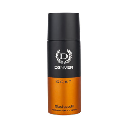 DENVER G O A T Black.code Deodorant Spray - For Men (150 ml)
