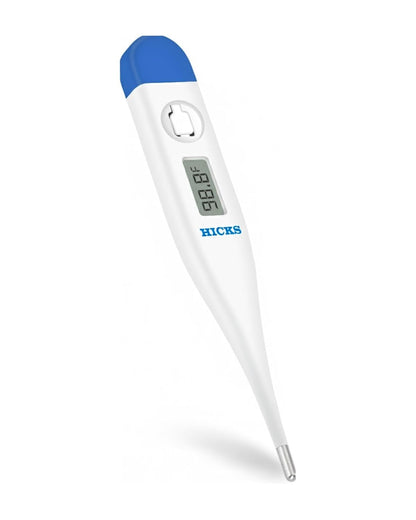Hicks DT-10 Digital Thermometer for Fever | Clinical Accuracy Digital Medical Thermometer for Adults & Kids   (1count)
