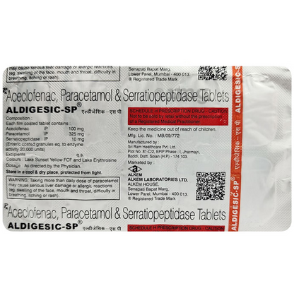 Aldigesic-SP Tablet