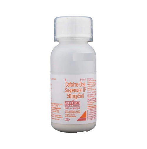 Zifi 50mg/5ml - Bottle of 30ml Dry Syrup