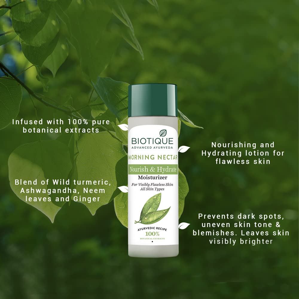 Biotique Morning Nectar Flawless Skin Moisturizer 120ml