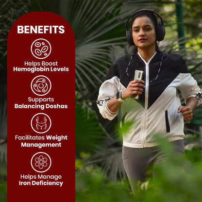 Baidyanath Lohasav - 450ml | An Ayurvedic Formulation| Helpful in Managing Anameia & Loss of Appetite | Helps in Spleen, Liver & Digestive Problems (Pack of 3)