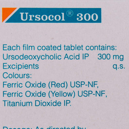 Ursocol 300 - Strip of 15 Tablets