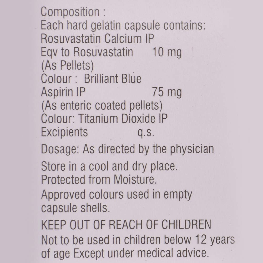 Rosumac ASP - Strip of 10 Capsules