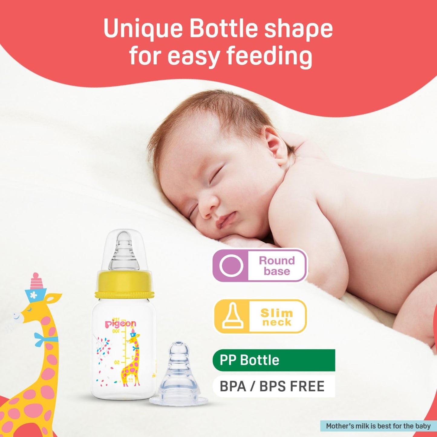 Pigeon Milk Feeding Bottle 120 ml