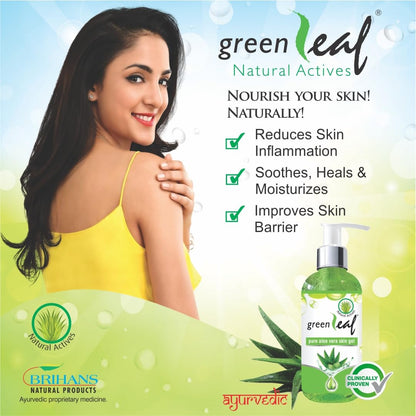 Greenleaf Pure Aloe Vera Skin Gel 190g