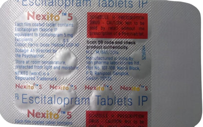 Nexito 5 - Strip of 15 Tablets