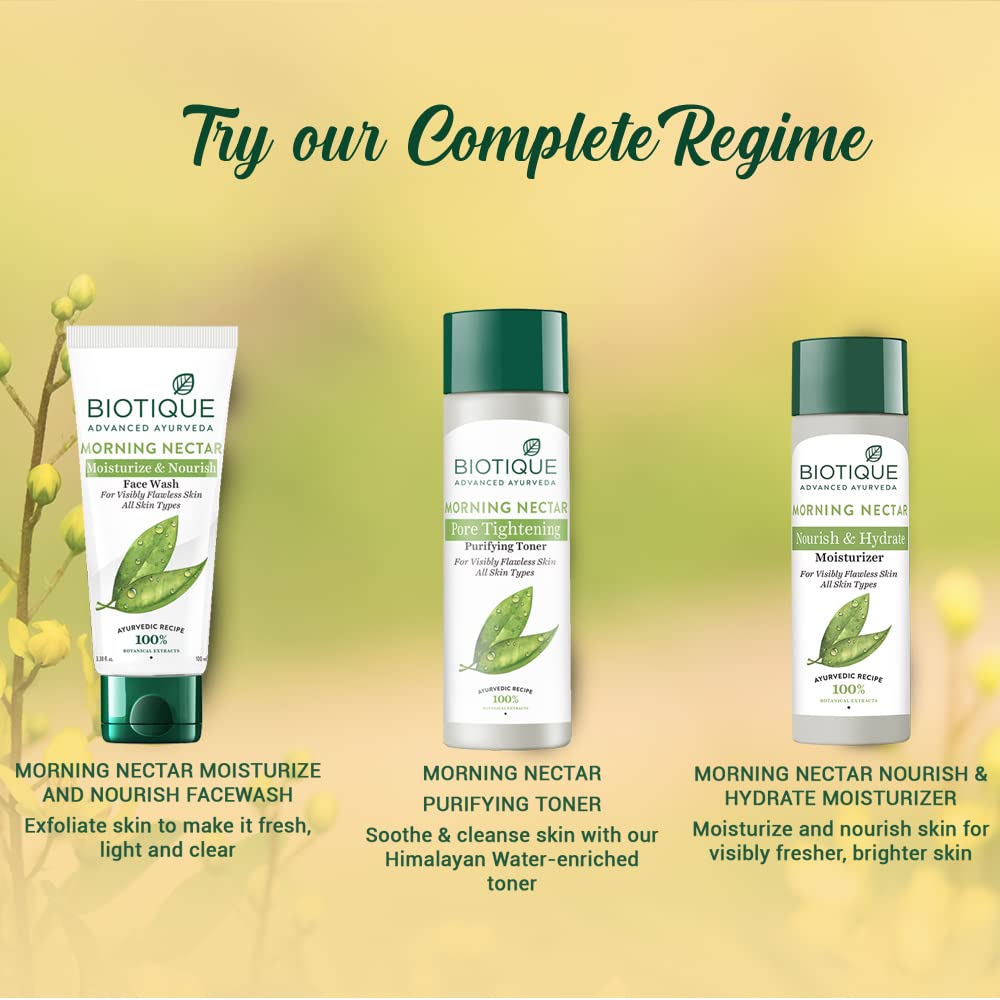 Biotique Morning Nectar Flawless Skin Moisturizer 120ml