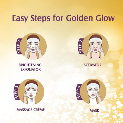Lotus Herbals Radiant Gold Cellular Glow 1 Facial Kit |