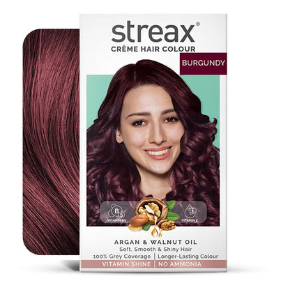 Streax Cream Hair Color, 3.16 Burgundy