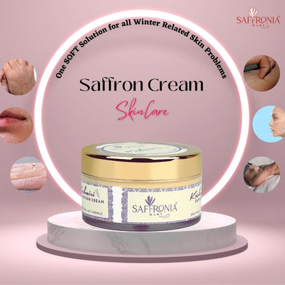Saffron Dew Youthful Moisturizer Cream | Protects Skin Cells | Anti Wrinkle & Fairness Day and Night Cream 50gm