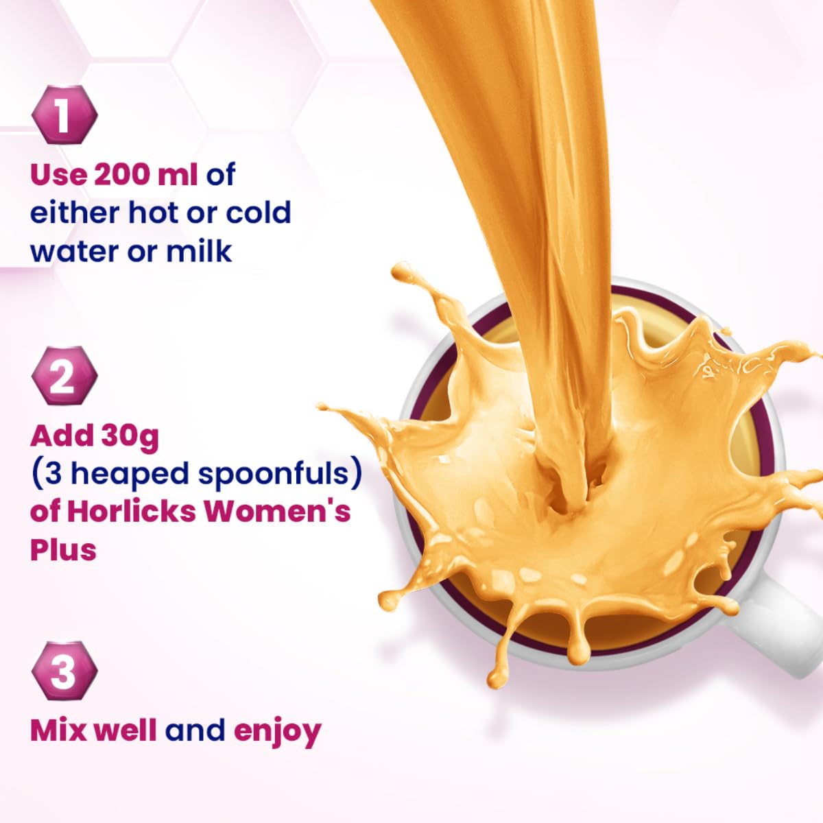 Horlicks Women's Plus Caramel Nutrition Drink 400 g Jar, Nutrition for strong Bones with 100% daily Calcium & Vitamin D - No Added Sugar