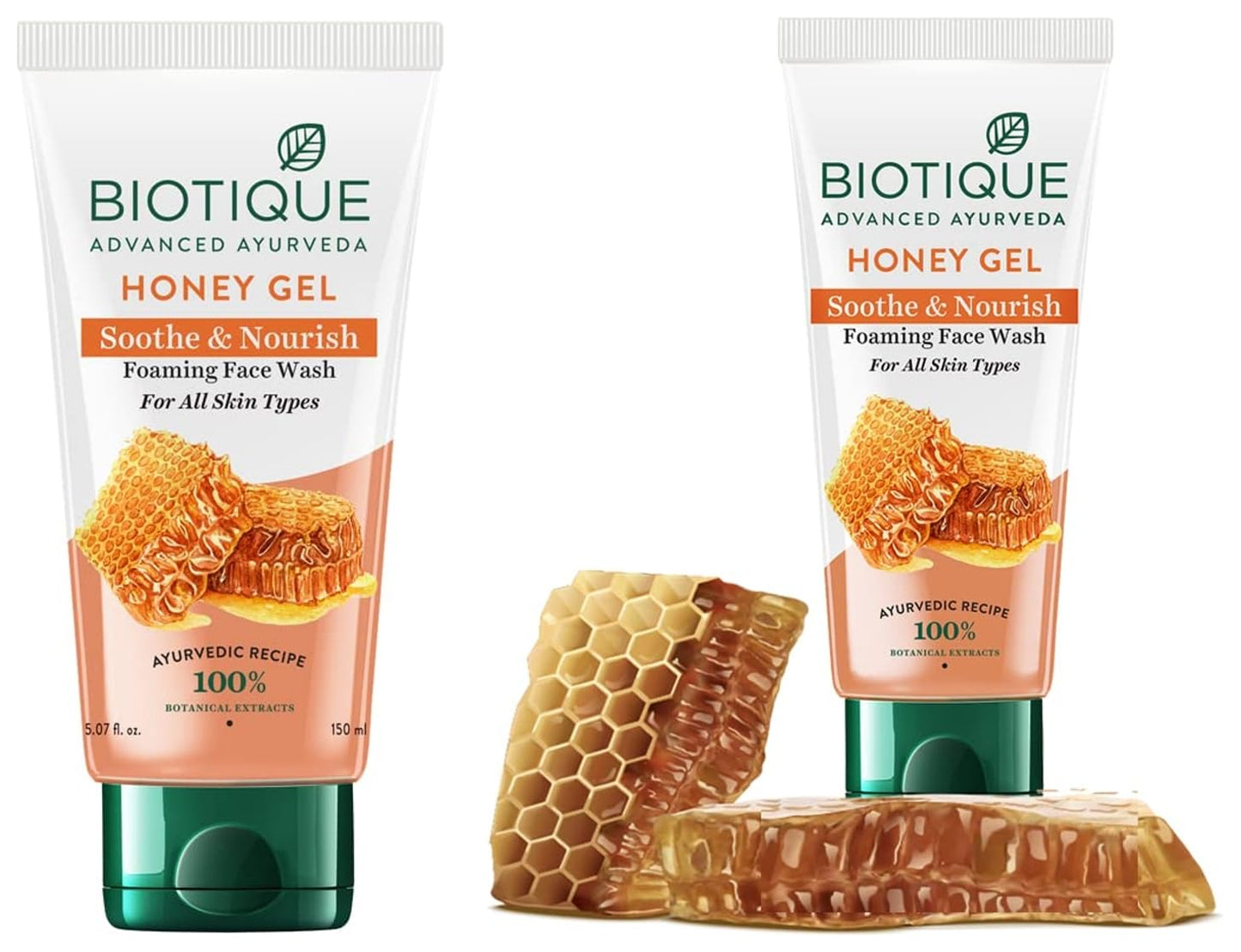 Biotique Bio Honey Gel Refreshing Foaming Face Wash