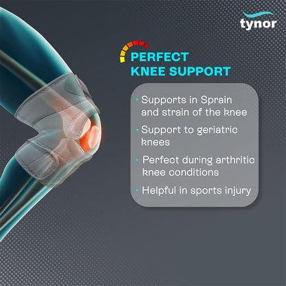 TYNOR Knee Support Sportif (Neo), XXL, 1 Unit