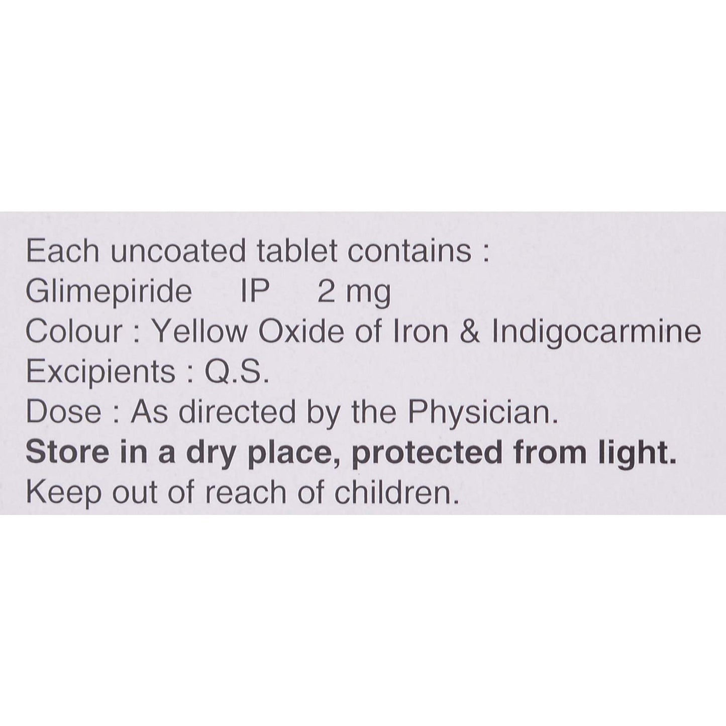 Zoryl-2 - Strip of 15 Tablets