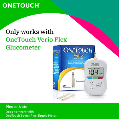 OneTouch Verio Test Strips | Pack of 50 Strips
