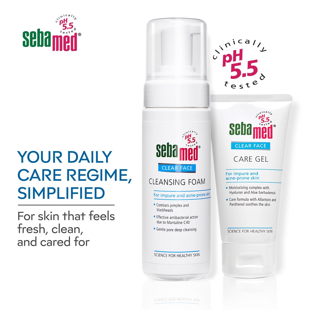 Sebamed Clear Face Cleansing Foam for Acne prone Skin 50 ml
