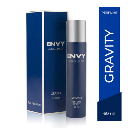 ENVY Gravity Perfume For Men - 60 ML | Premium & Long Lasting Perfume| Eau de Parfum