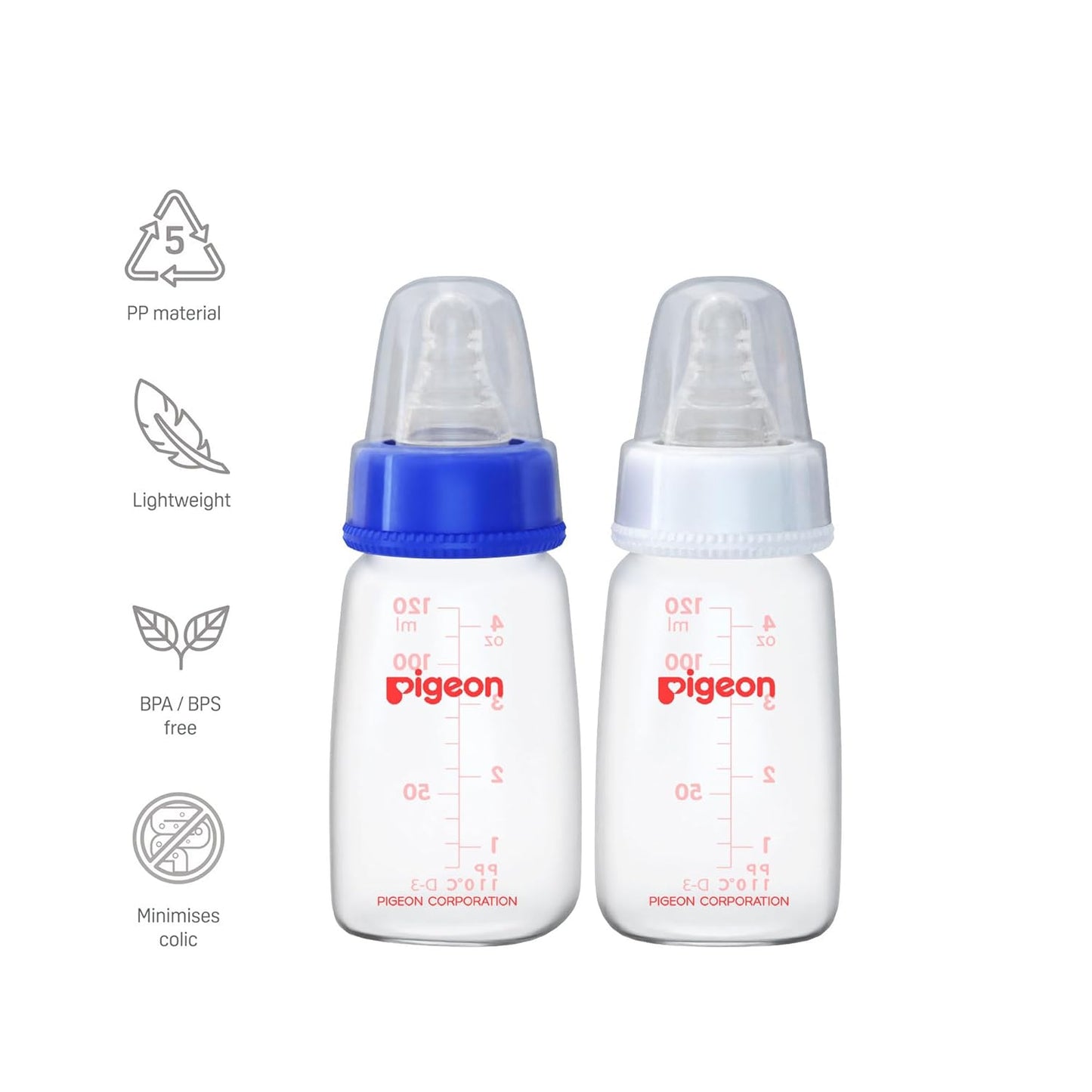 Pigeon Flexible Nursing Baby Feeding Bottle for New Born