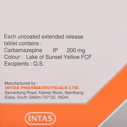 Zen Retard 200 - Strip of 10 Tablets