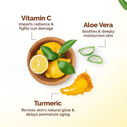 Mamaearth Vitamin C Face Wash with Vitamin C and Turmeric for Skin Illumination - 100 ml | Brightens skin | Evens Tone | Makes skin Glow