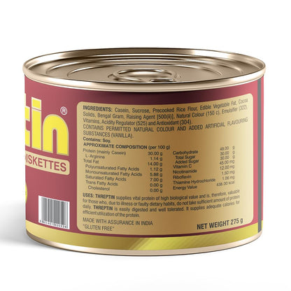 THREPTIN Diskettes Protein Biscuit High-Calorie Supplement  (Chocolate)