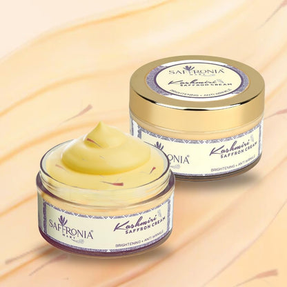 Saffron Dew Youthful Moisturizer Cream | Protects Skin Cells | Anti Wrinkle & Fairness Day and Night Cream 50gm