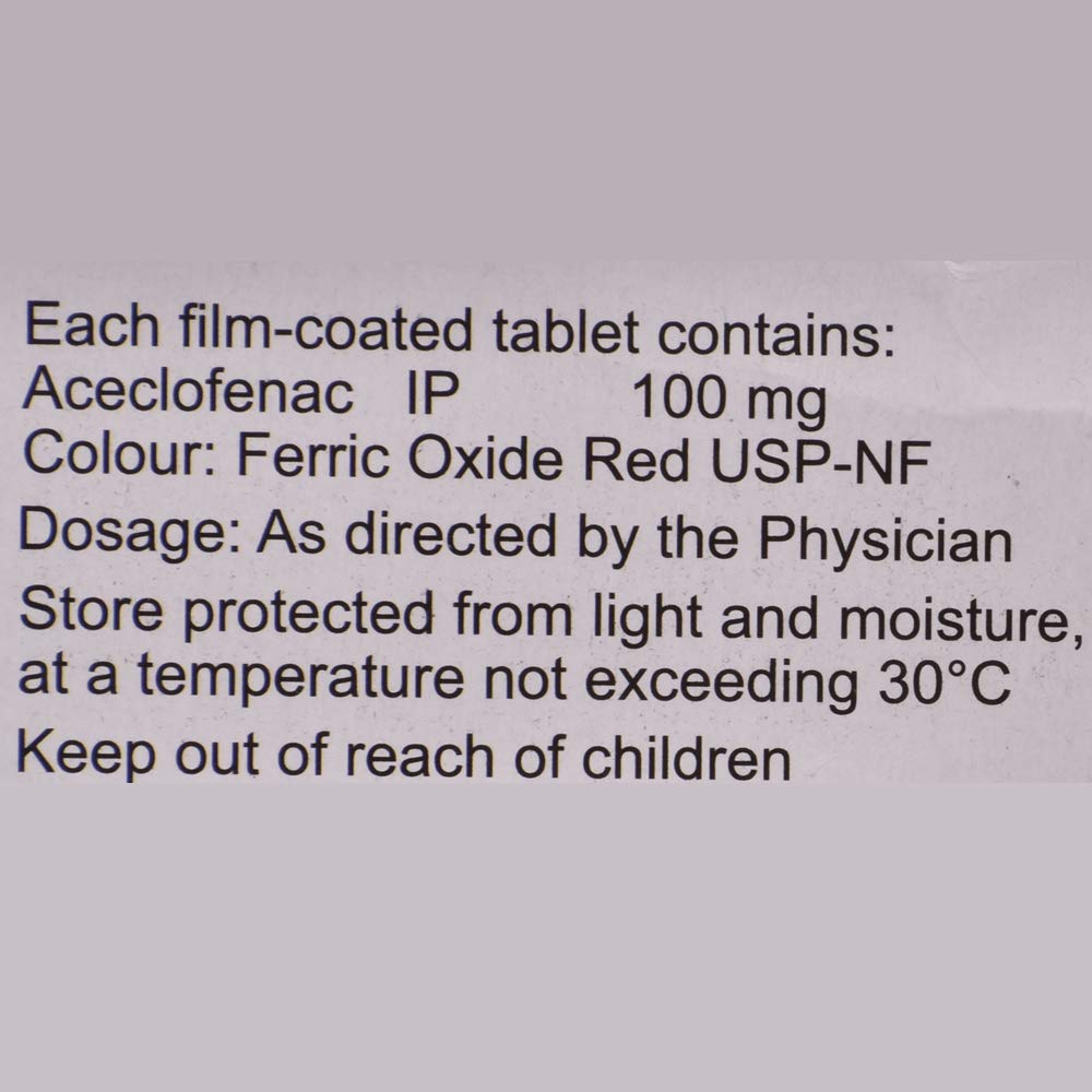 Zerodol - Strip of 10 Tablets
