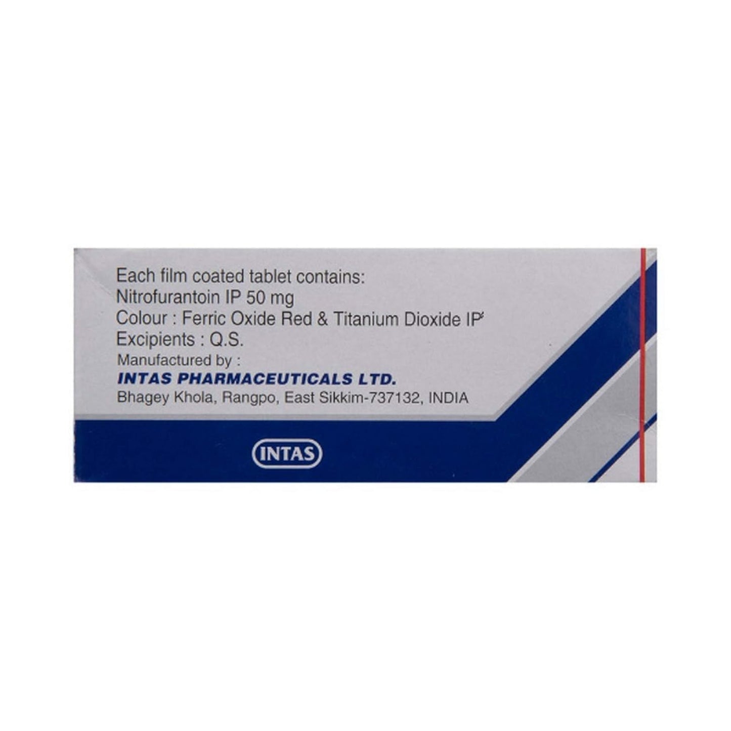 Niftas 50 - Strip of 10 Tablets