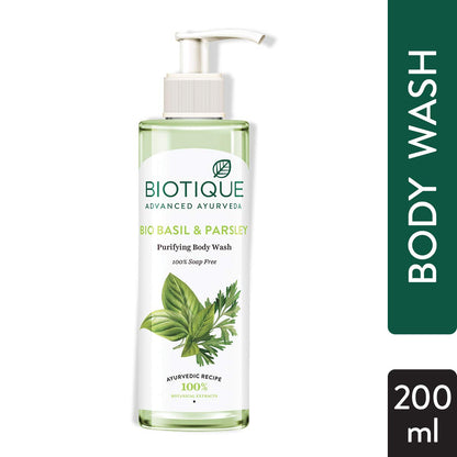 Biotique Basil & Parsley Body Wash  200ml