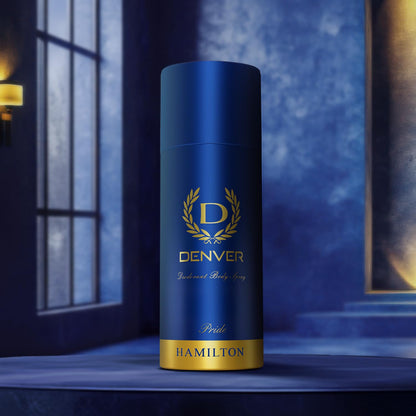 DENVER Pride Deodorant - 165ML | Long Lasting Deodorant Body Spray for Men