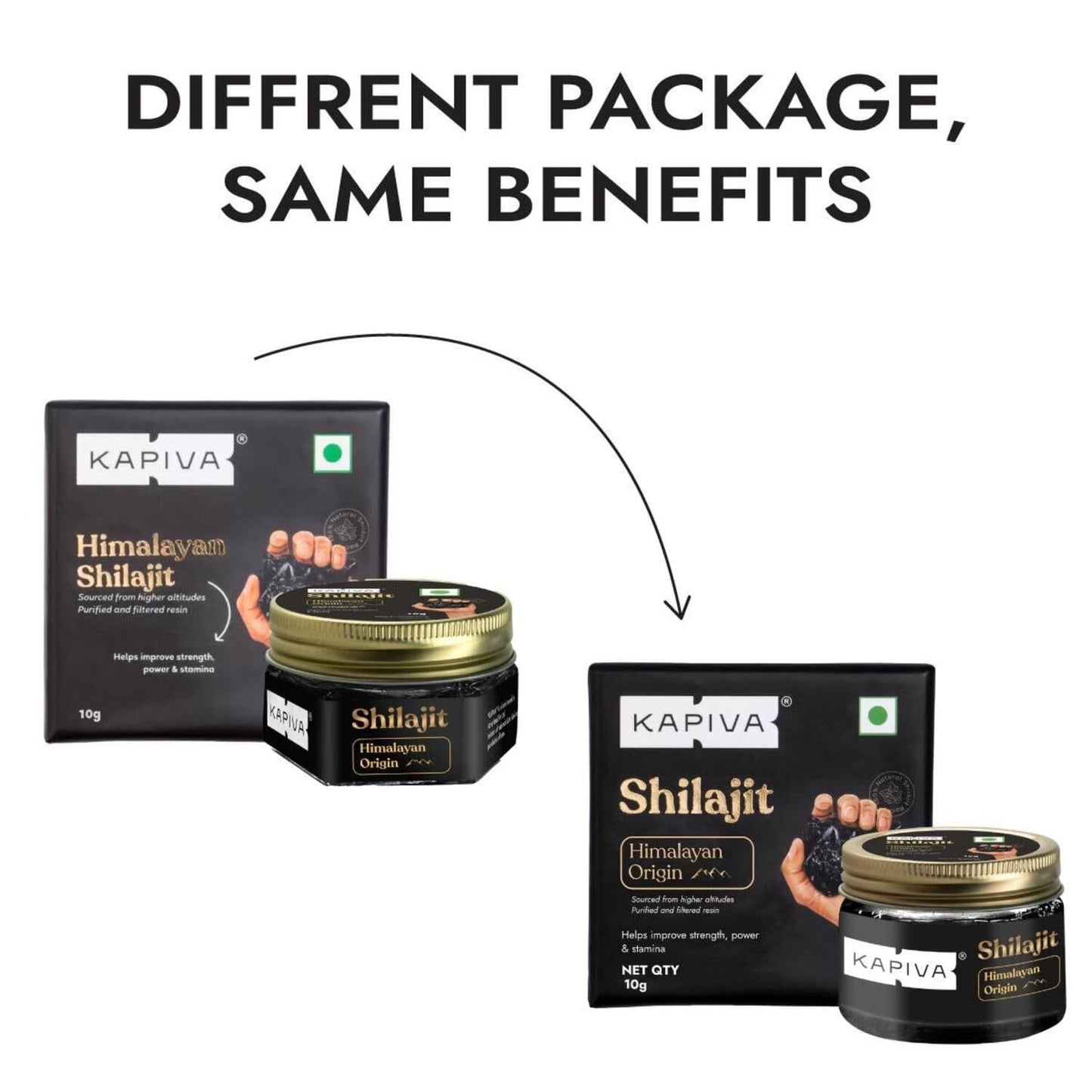 Kapiva Himalayan Shilajit/Shilajeet Resin 10g