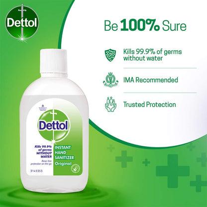 Dettol Original Germ Protection Alcohol based Hand Sanitizer, 60ml