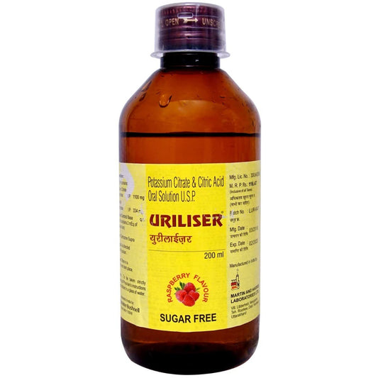 Uriliser Liquid - Bottle of 200 ml Solution