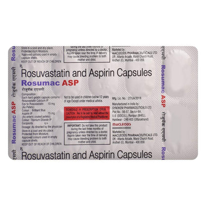 Rosumac ASP - Strip of 10 Capsules