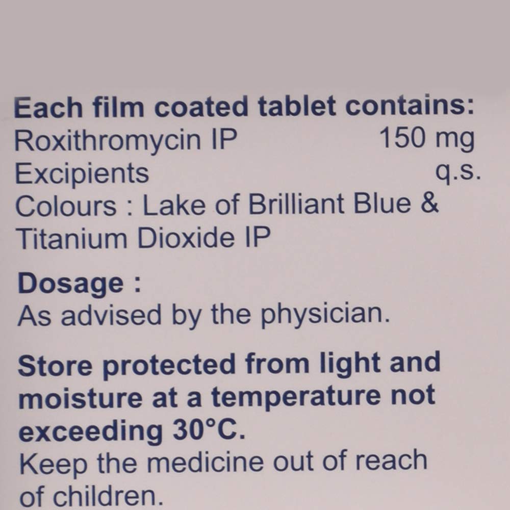 Roxid-150 - Strip of 10 Tablets