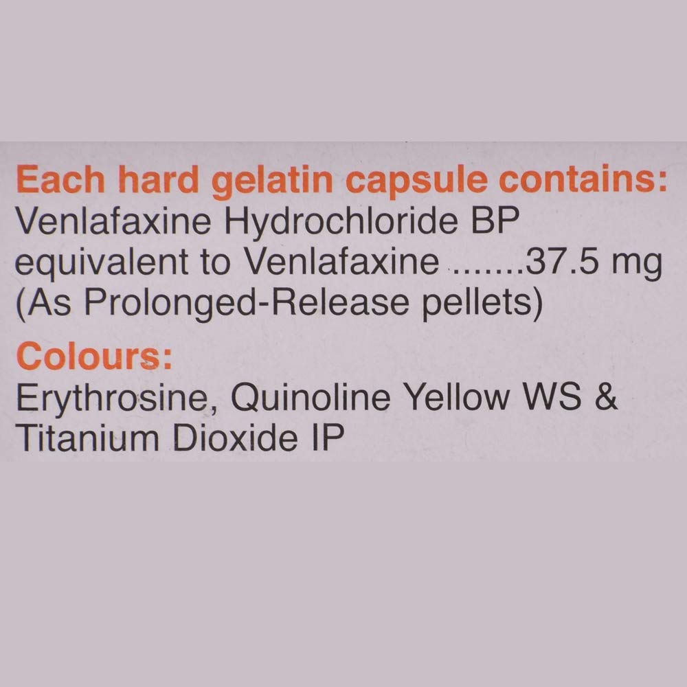 Venlor-XR 37.5 - Strip of 10 Capsules