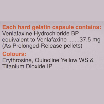 Venlor-XR 37.5 - Strip of 10 Capsules