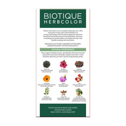 Biotique Herbcolor Conditioning Hair Colour l Ammonia Free Hair Color  Natural Black 1N