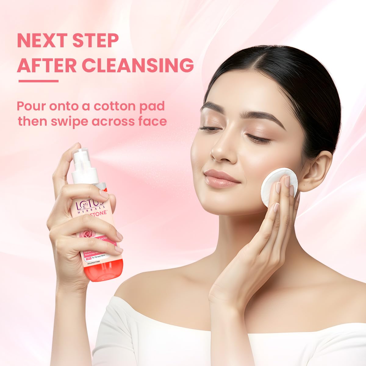 Lotus Herbals Rosetone Rose Petals Facial Skin Toner | 100 ml