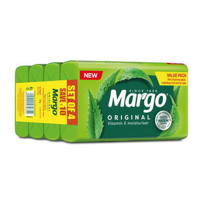 Margo, Original Neem Soap 75g X 4, 300 gram