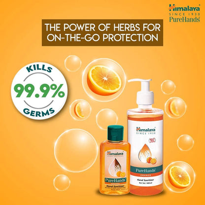 Himalaya Pure Hands Hand Sanitizer - 100 ml (Orange)