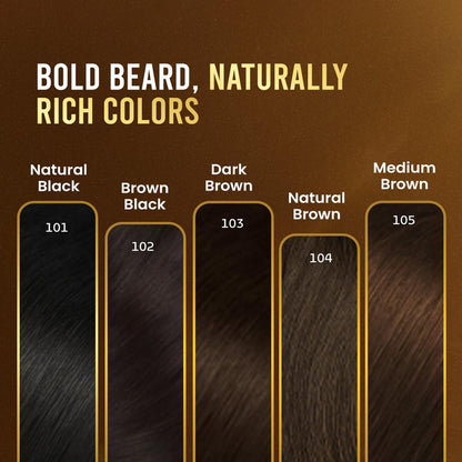 Bigen Men's Beard Color, 40g - Brownish Black B102