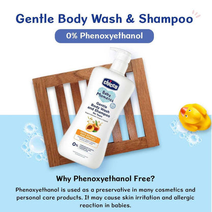 CHICCO BM GENTLE BODYWASH & SHAMPOO100ML