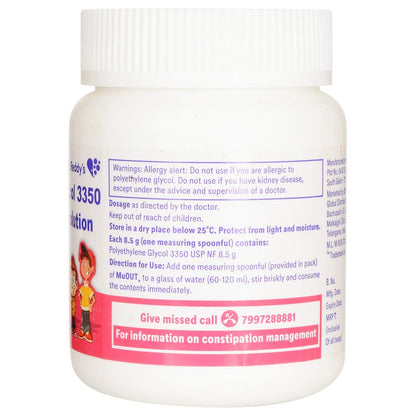Muout+ - Bottle of 119 g Oral Solution Powder