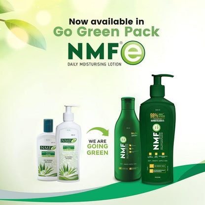 NMFe Skin Lotion 200ml | Daily Moisturising lotion | For all Skin type | Aloe vera & Vitamin E | Dermatologically Tested | Quick Absorbing, Non Greasy and Easily Spreadable